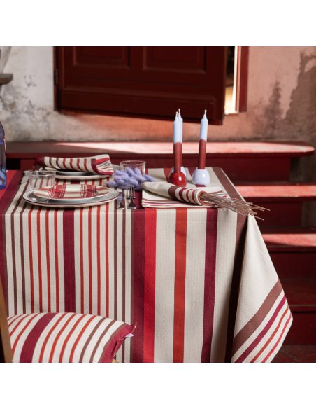 Coated tablecloth