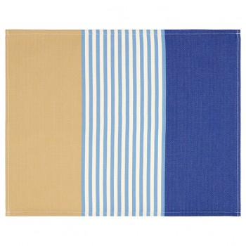 Essuie-mains coton bio Elaia Bleu