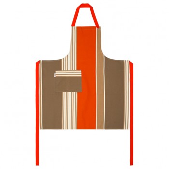Ajustable organic cotton apron Eneko Potiron 2