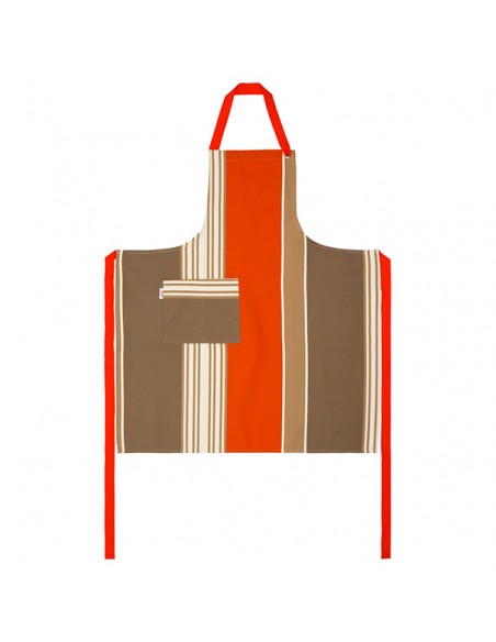Adjustable organic cotton apron