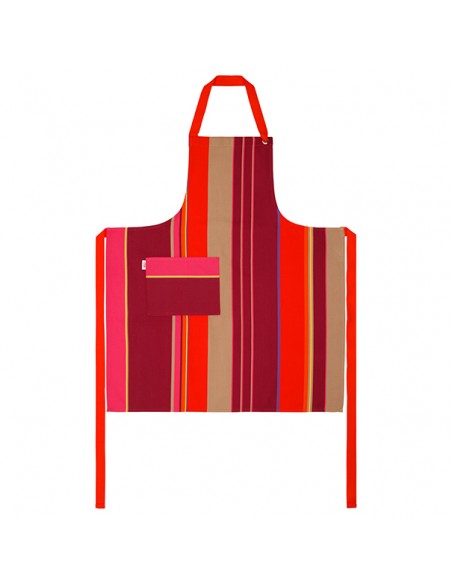 Adjustable organic cotton apron Oneka