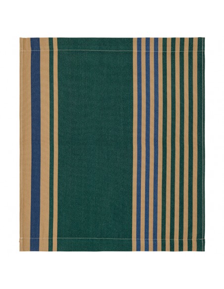 Reposapiés exterior de lona hecha