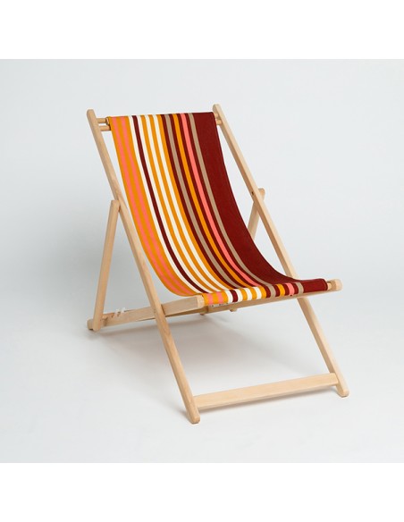 Outdoor deckchair Ida