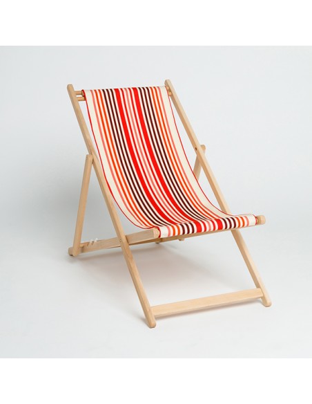 Outdoor deckchair leire
