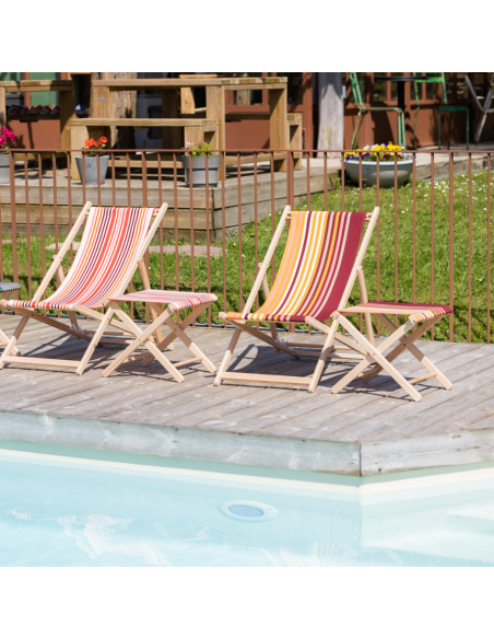 OUTDOOR DECKCHAIR