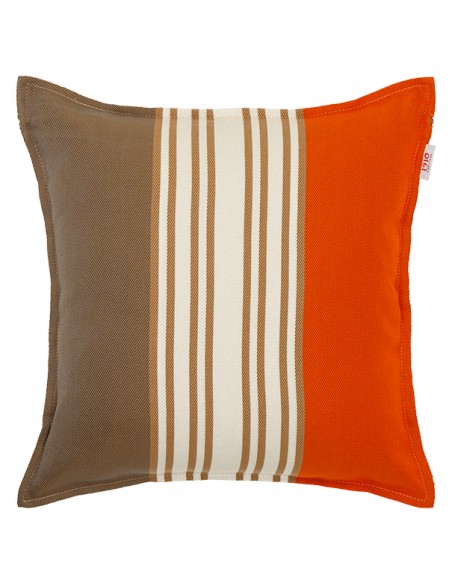 Housse de coussin 40*40cm Eneko Potiron, coton bio