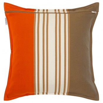Housse de coussin 40*40cm Eneko Potiron, coton bio 2