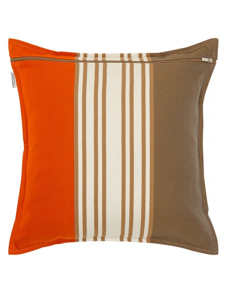 Housse de coussin carré coton bio sergé