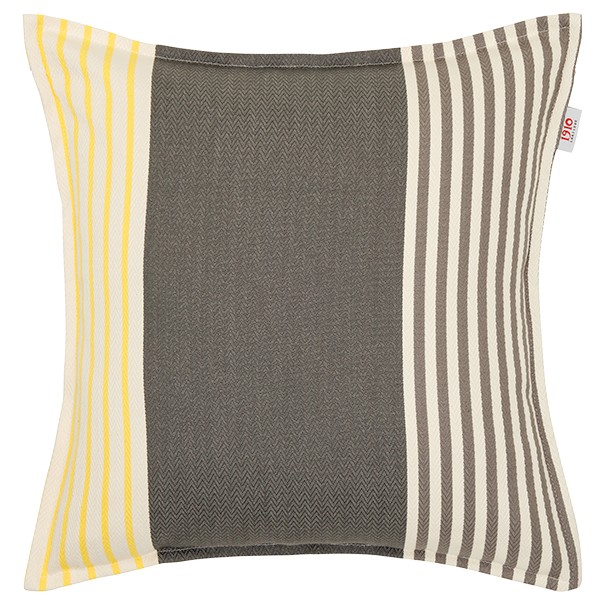 Housse de coussin 40*40cm Elaia Havane, coton bio