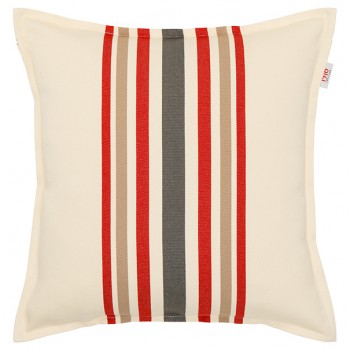 Housse de coussin 40*40cm mante Havane/Rouille, coton bio