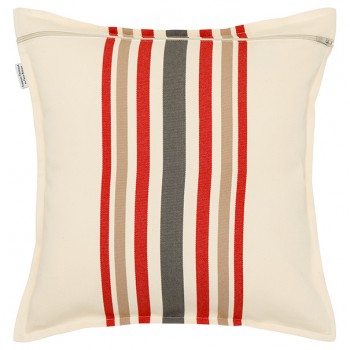 Housse de coussin 40*40cm mante Havane/Rouille, coton bio 2