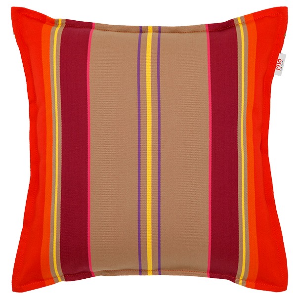 Housse de coussin carré coton bio sergé