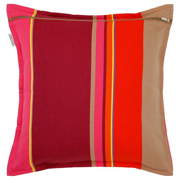 Housse de coussin carré coton bio sergé