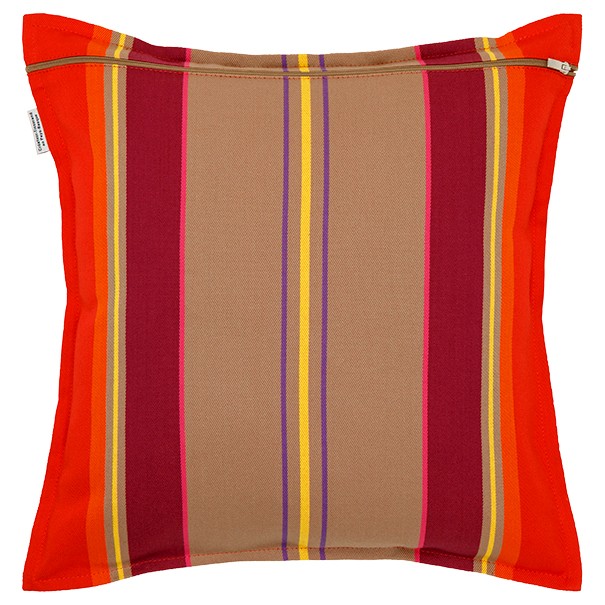 Organic cotton twill square cushion cover