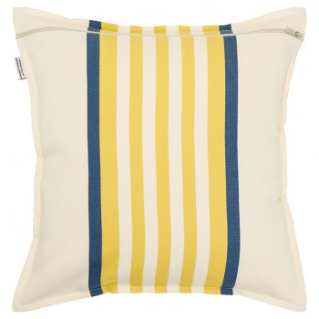 Housse de coussin carré coton bio sergé 2