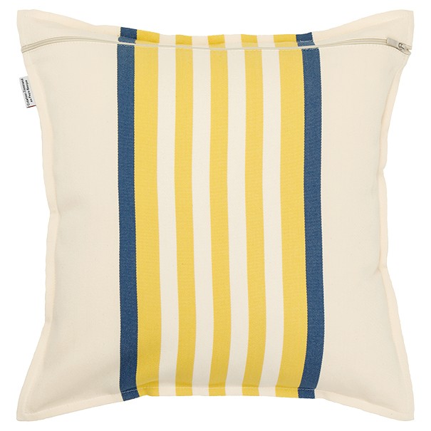Housse de coussin carré coton bio sergé