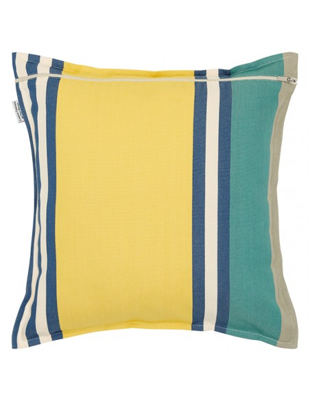 Housse de coussin carré coton bio sergé