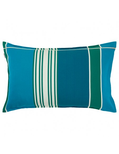 Housse de coussin rectangulaire coton bio