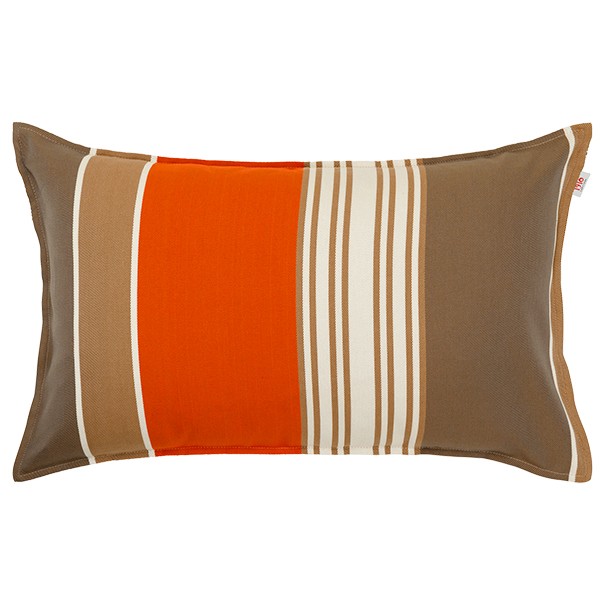 Housse de coussin rectangulaire 45*70cm Eneko Potiron, coton bio