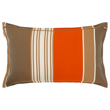 Housse de coussin rectangulaire 45*70cm Eneko Potiron, coton bio 2