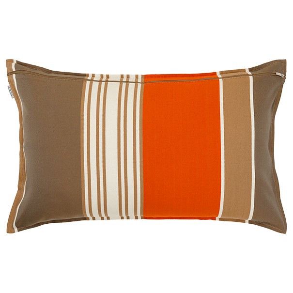 Housse de coussin rectangulaire coton bio sergé