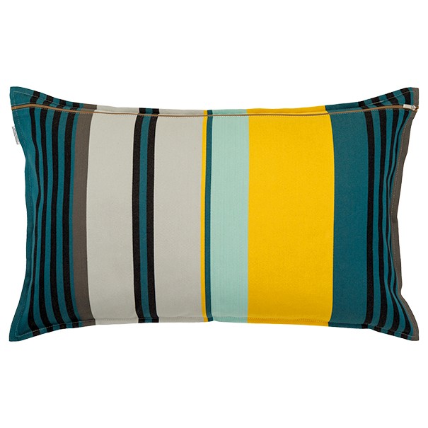 Housse de coussin rectangulaire coton bio sergé