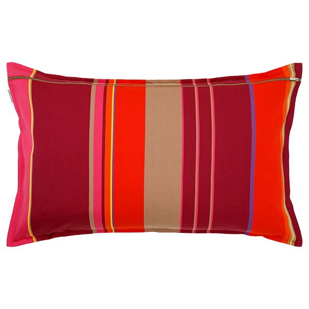 Housse de coussin rectangulaire coton bio sergé