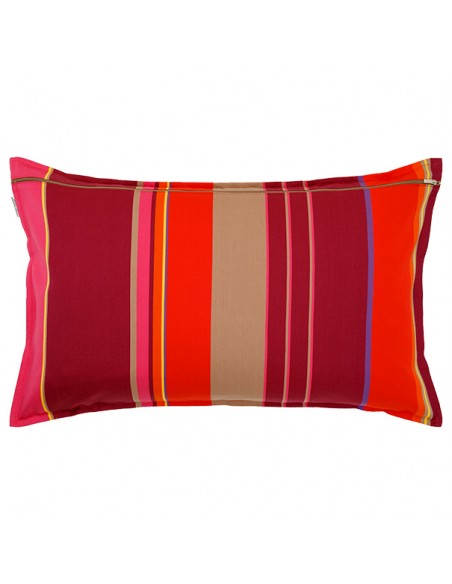 Housse de coussin rectangulaire coton bio sergé