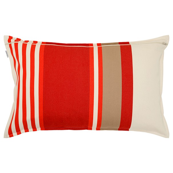 Housse de coussin rectangulaire coton bio sergé