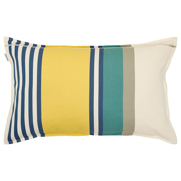 Housse de coussin rectangulaire coton bio sergé