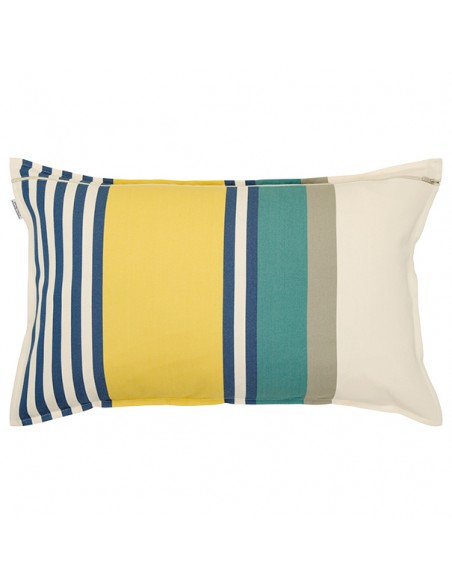 Housse de coussin rectangulaire coton bio sergé