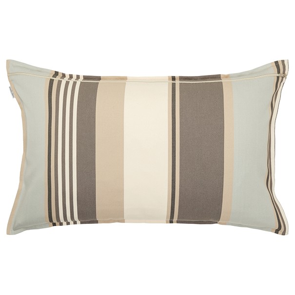 Housse de coussin rectangulaire coton bio sergé
