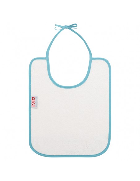 WHITE TERRY BIB