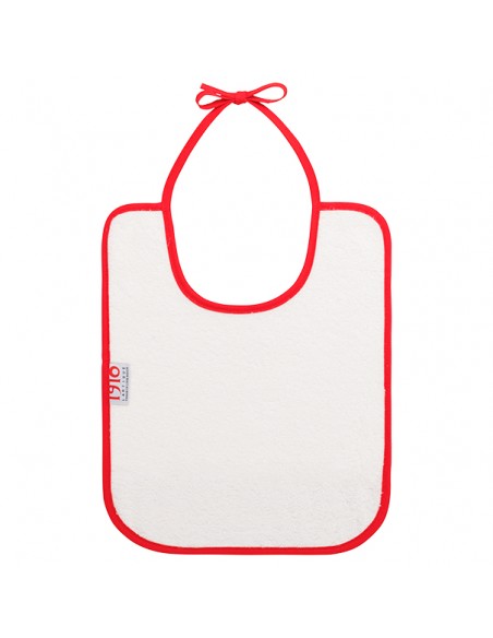 WHITE TERRY BIB