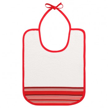 White terry bib Muxu
