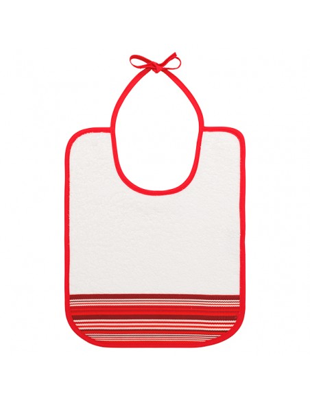 White terry bib Muxu