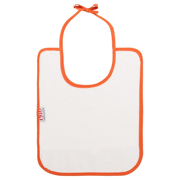 WHITE TERRY BIB