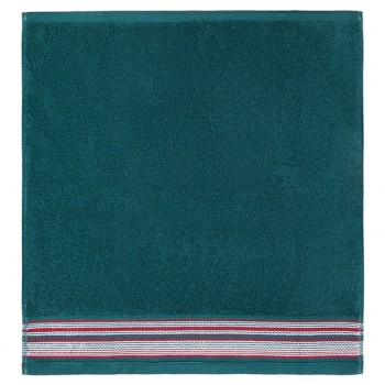 Serviette invité en éponge verte Izeia 2