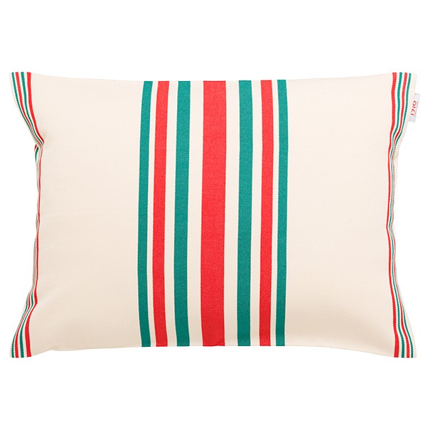 Housse/coussin Mante Rouge/Vert, 35*50cm