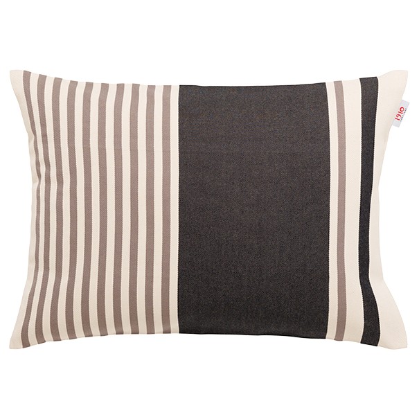 Cushion rectangular cotton 35*50cm, Txomin Noir