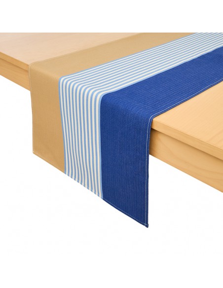 Coated canvas table runner