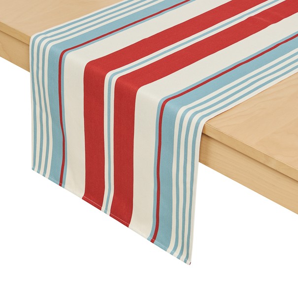 Jeté de table, chemin de table, coton bio, Lurra