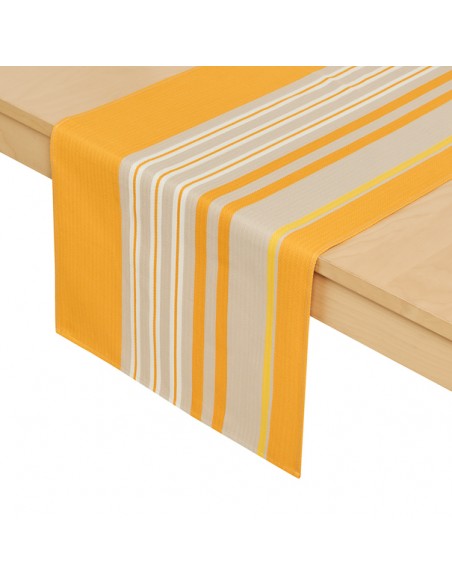 Chemin de table ou jeté de table coton bio Eguzki Chemin de table ou jeté de table coton bio Eguzki