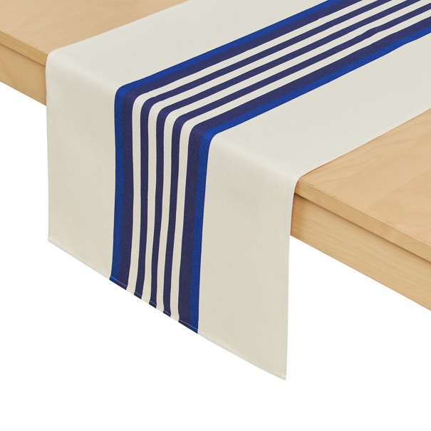 Jeté de table, chemin de table, coton bio, Pantxika Béarn