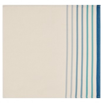 Serviette de table coton bio Xana Bleu