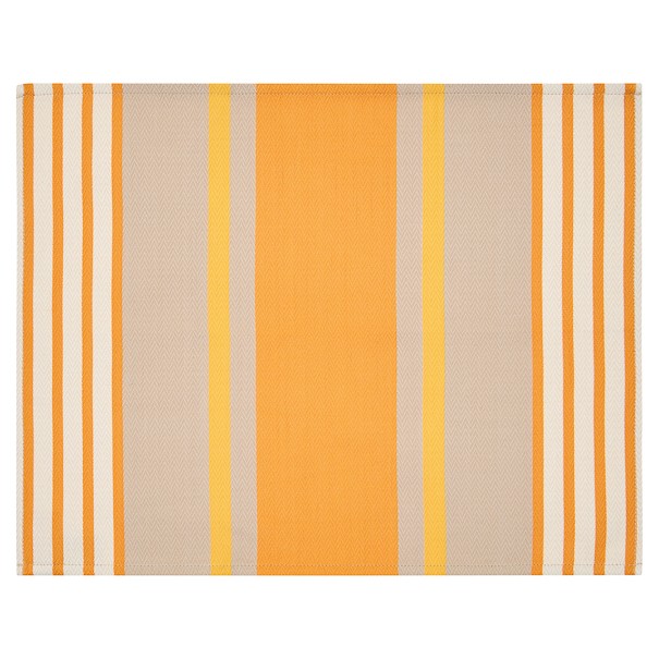 Cotton hemmed placemat Eguzki