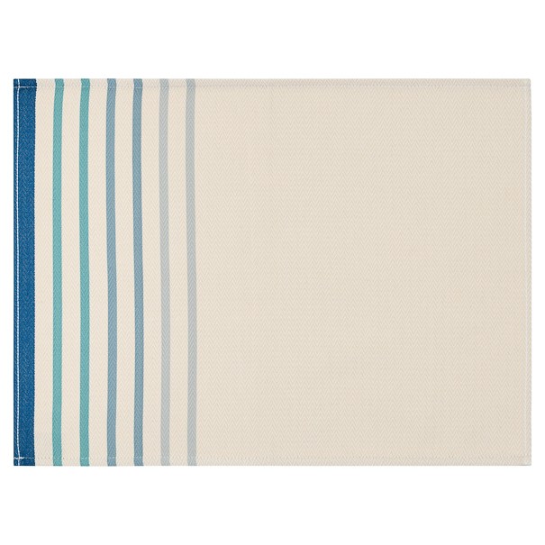 Set de table coton bio, Xana Bleu