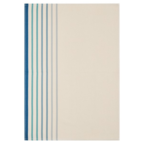 Torchon coton bio, Xana bleu