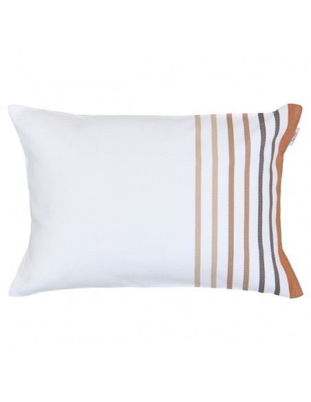 Cushion rectangular cotton Xana Noix
