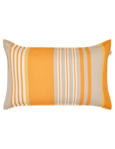 Housse coussin ou coussin déhoussable 45*70cm, coton bio, Eguzki Housse coussin ou coussin déhoussable 45*70cm, coton bio, Eguzki